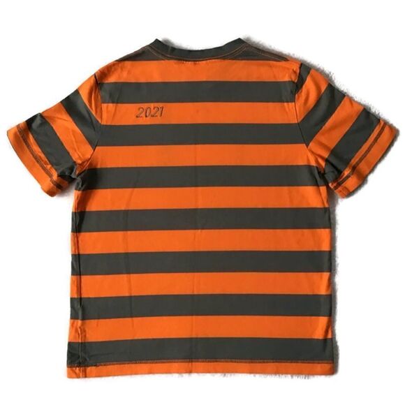 Hanna Andersson Horizontal Stripe Tshirt 150 - Picture 6 of 7